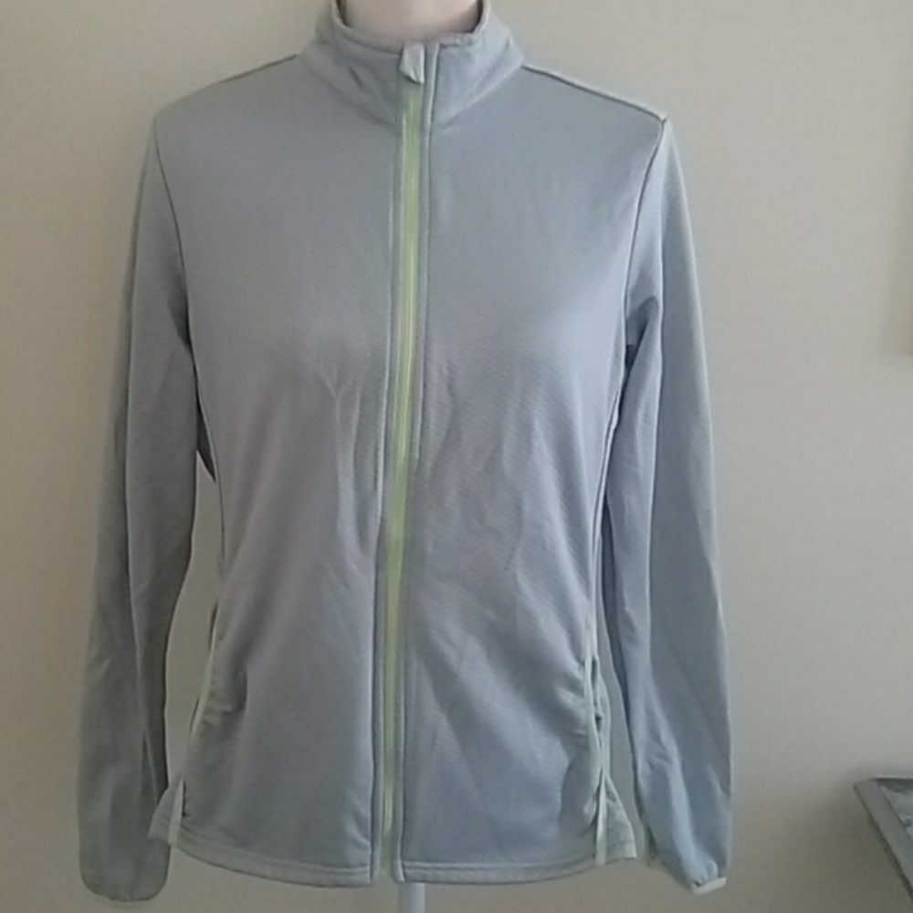 Danskin zip workout jacket size L